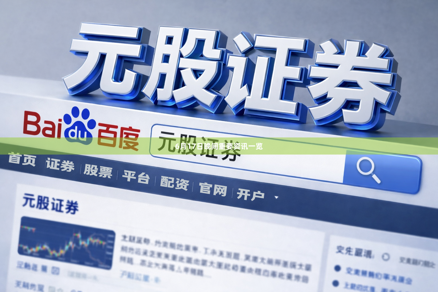 6月17日晚间重要资讯一览