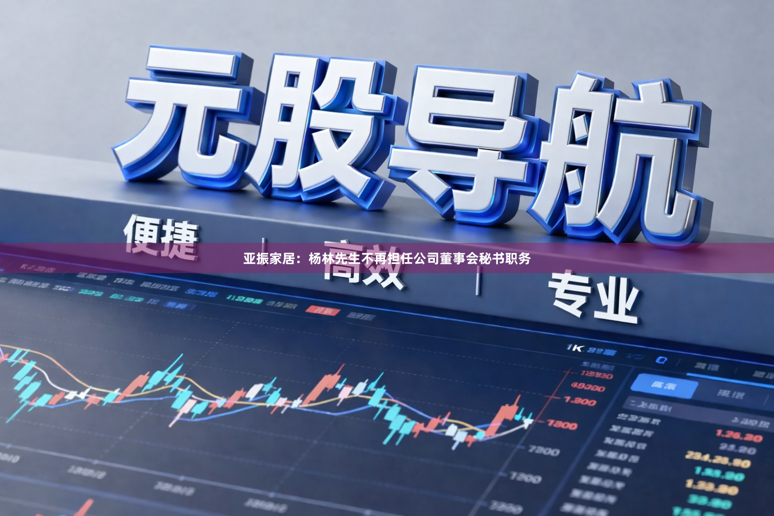 亚振家居：杨林先生不再担任公司董事会秘书职务