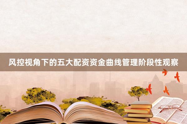风控视角下的五大配资资金曲线管理阶段性观察